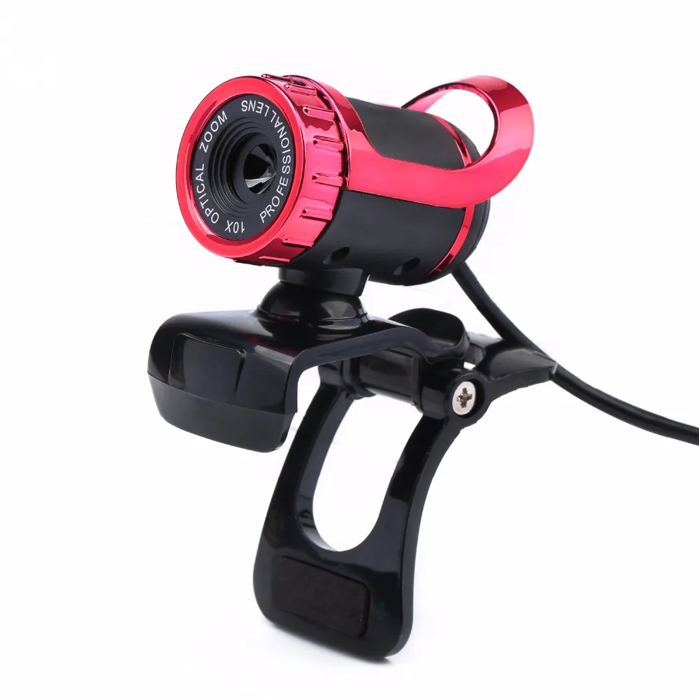 

BASIX USB WebCam 640*480 High Definition Built-in microphone with MIC Clip-on Webcam for Skype Computer Web Camera