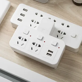 

Home Multifunctional sockets International plug adapter Wireless expansion socket 2 USB 2.1A output AC Power Plug