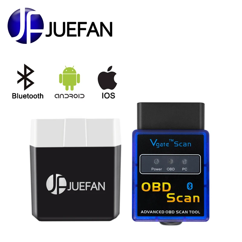 Elm327 Bluetooth ELM 327 V2.1 V 2 1 OBD2 адаптер для Android или IOS сканер Torque Code Reader диагностический