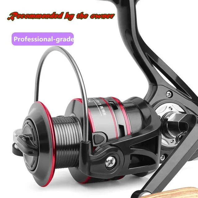 Cheap Lure Fishing Spinning Reel Feeder Rod Line Vessel Full Metal Jigging Casting Rocker Arm Carp Fly Reels High-precision Peche Jig 