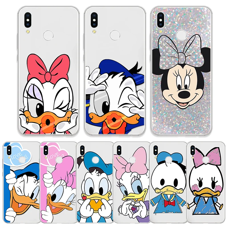 

Donald Duck Cover For Huawei P30 Pro For Huawei P10 P9 Plus P8 P9 P10 Lite Mini 2017 P20 P30 Lite Pro P Smart 2019 Silicone Case