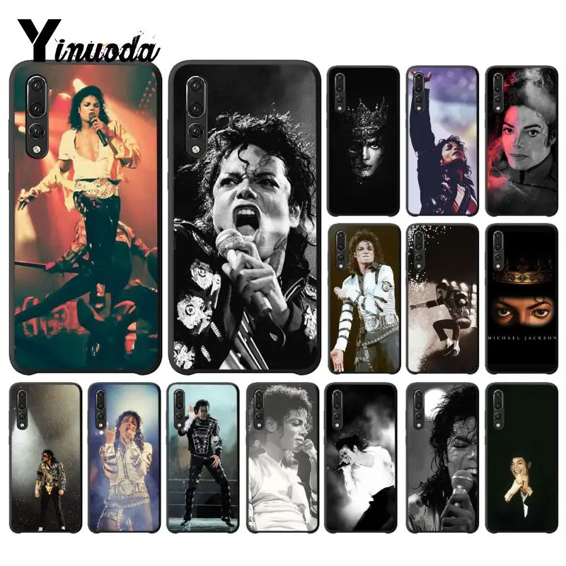 Мягкий силиконовый чехол для телефона Yinuoda michael jackson singer из ТПУ Huawei P9 P10 Plus Mate9 10 Mate10