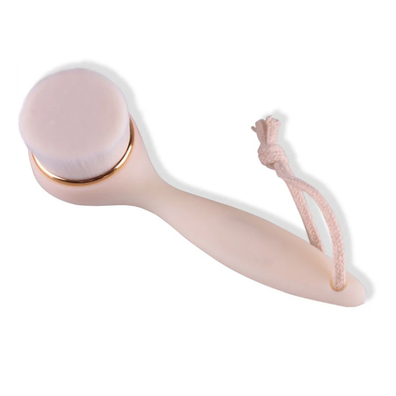 

2 Colors Fibre Soft Face Brush Pincel Deep Pore Cleansing Maquiagem Brush Nylon Face Washing Brush with Long Handle