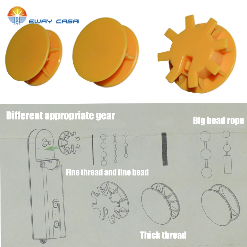 EWAY Каса смартфон Bluetooth Управление Жалюзи мотор моторизованные жалюзи привод шарик веревка привод для панели солнечных батарей и DC мощность NO. BM_AM43