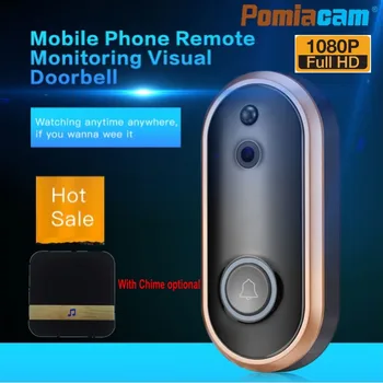 

M6 HD 1080P Wifi doorbell Camera Smart Video Intercom Door Bell Video Call For Apartments IR Alarm Wireless Security Camera