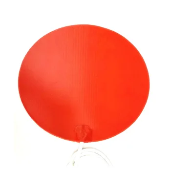 

Diameter 270*1.5mm heat bed for 3d printer 12v 300w adhesive 1 side 100k thermistor 1000mm lead wire