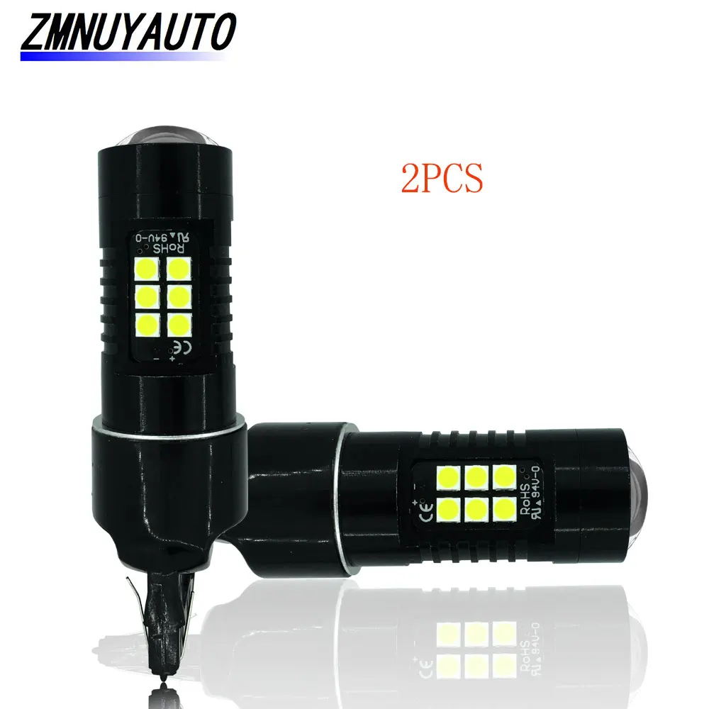 

2Pcs T20 W21W W21/5W LED 7440 7443 LED Bulb Auto Lights Bulbs Car Turn Signal Lamp Brake Backup Reverse Light White Red Yellow