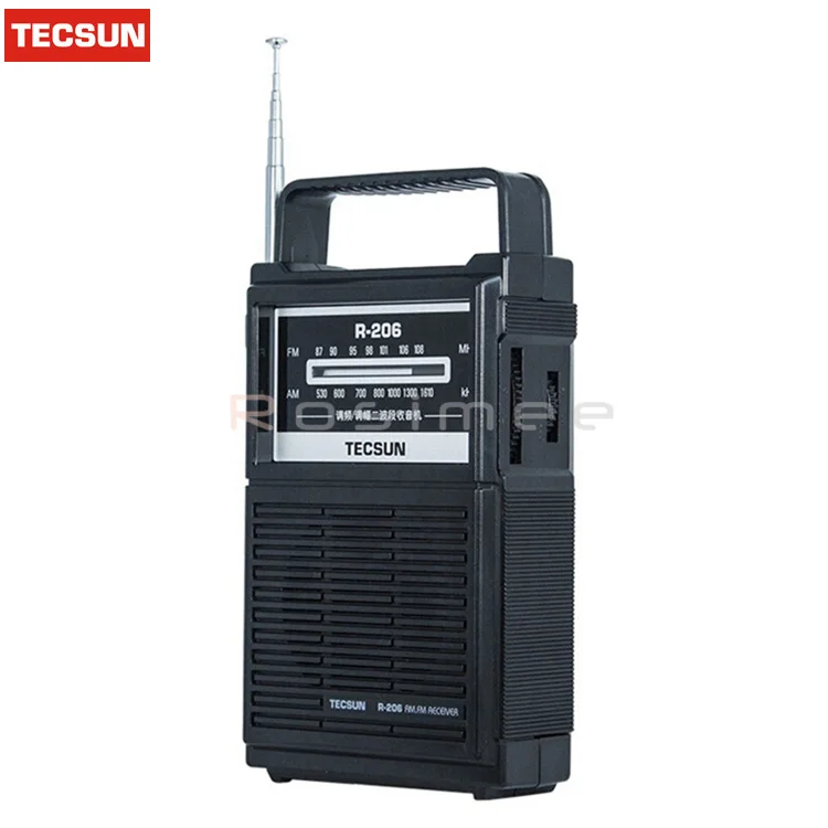 Высокое качество TECSUN R-206 R206 радиоприемник цифровая Демодуляция стерео радио портативное карманное радио цифровой приемник