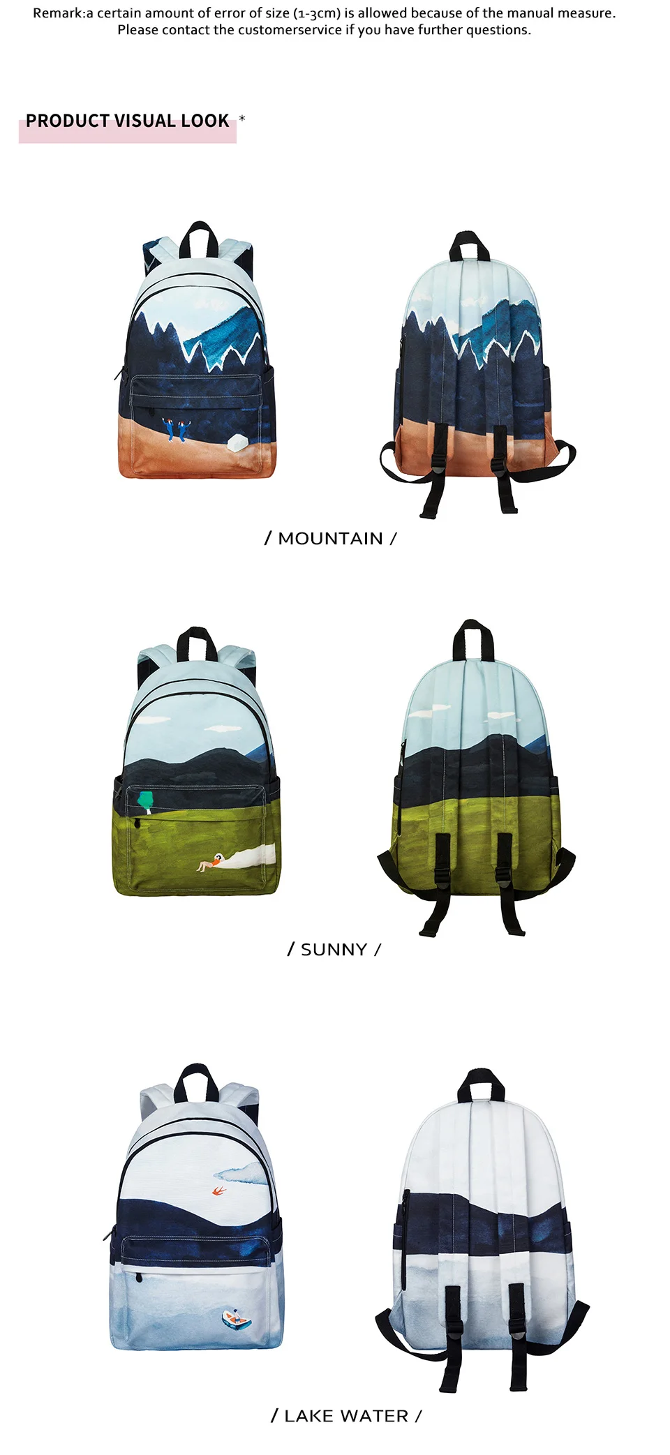 [Новое поступление] YIZISTORE оригинальные креативные рюкзаки для мальчиков и девочек, подходящие для школьных сумок и путешествий(веселый магазин KIK