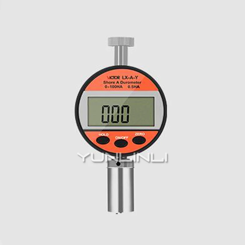 

LCD Digital Gauge Shore Hardness Durometer High Precision Digital Hardness Meter Shore for Plastic Leather, Rubber LX-A-Y/LX-A-2