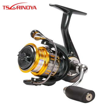 

TSURINOYA FS800/1000 Spining Reel 9+1BB 5.2:1 Metal Spool Aluminium Moulinet Mouche Peche Fishing Coil Carretilhas De Pescaria