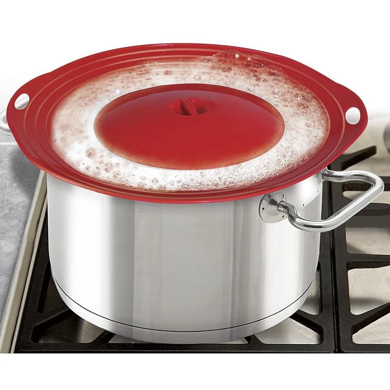 

Multi-function Silicone Spill Stopper Lid Pan Cover Lid Cooking Tools