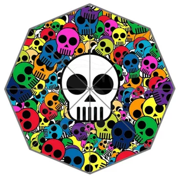 

Art Skull Custom Umbrella Fashion Design Umbrella For Man And Women High Quality Free Shipping Hot Sale