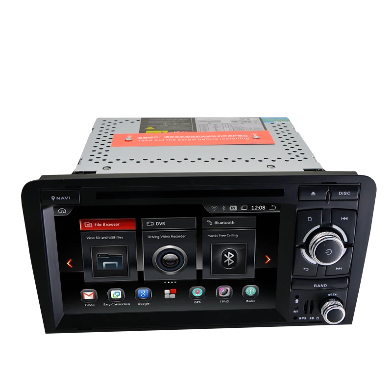 Sale 7 Inch Android 9.0/9.0 Car DVD Stereo Player for Audi A3/S3(2003-2013) With TPMS/OBD2/DAB+/GPS/WIFI FM GPS Radio Multimedia 2