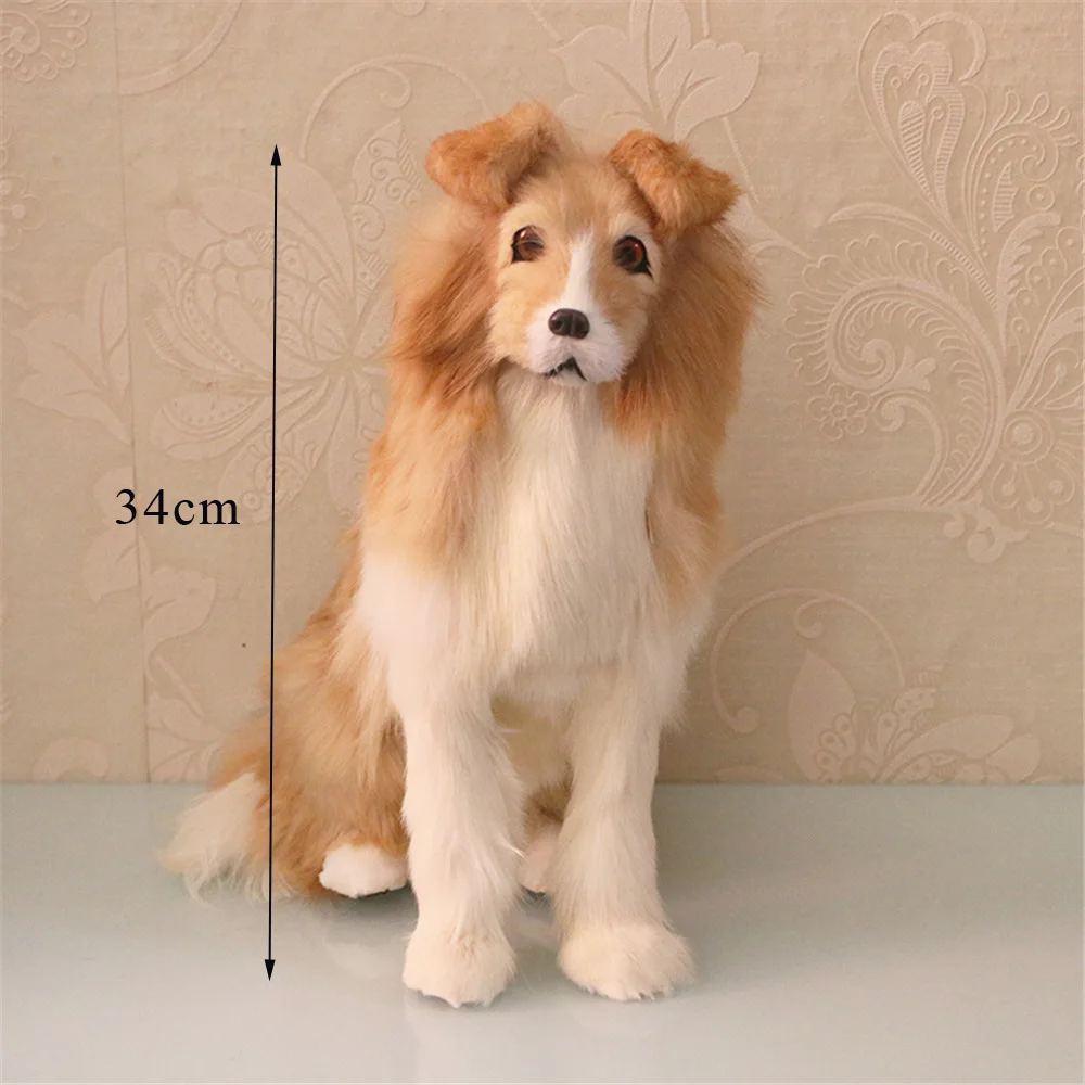 Fancytrader Big Simulated Herding Dog Toy Realistic Stuffed Golden Retriever Doll15