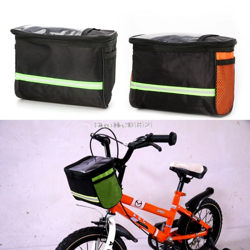 

Bike Cycling Bicycle Handlebar Bag Front Basket Frame Tube Pouch Pannier Outdoor bisiklet aksesuar