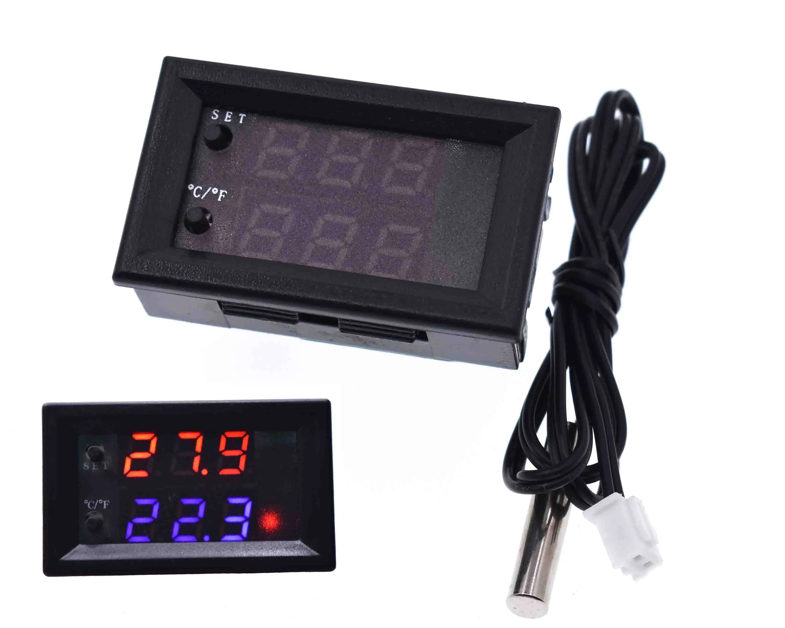 

W1209WK W1209 WK DC 12V LED Digital Thermostat Temperature Control Thermometer Thermo Controller Switch Module + NTC Sensor