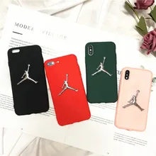 

3Dcase for iPhone X XR XSMAX Back Cover for iphone7 8 Plus Cases Air Jordan TPU Rubber Case For iPhone 7Plus 6 6s 6Plus 5 5s se