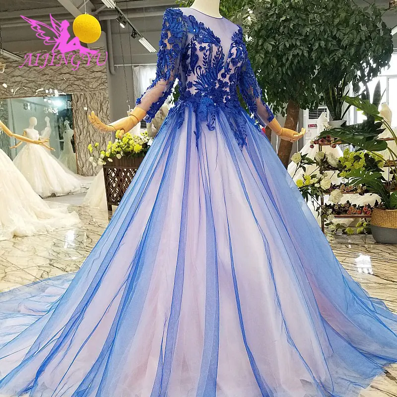 

AIJINGYU Wedding Dresses Women Luxury Bridal Robes Maker Newest Inexpensives Frocks Wedding Dress 2018 And Get Free Shipping