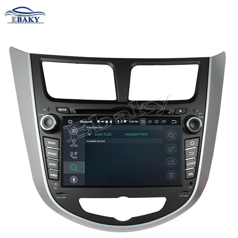 Clearance NaviTopia 7inch 4GB RAM 64GB ROM Octa Core Android 9.0 Car DVD Player For HYUNDAI Verna/Accent /Solaris 2011-2012 Radio Audio 18