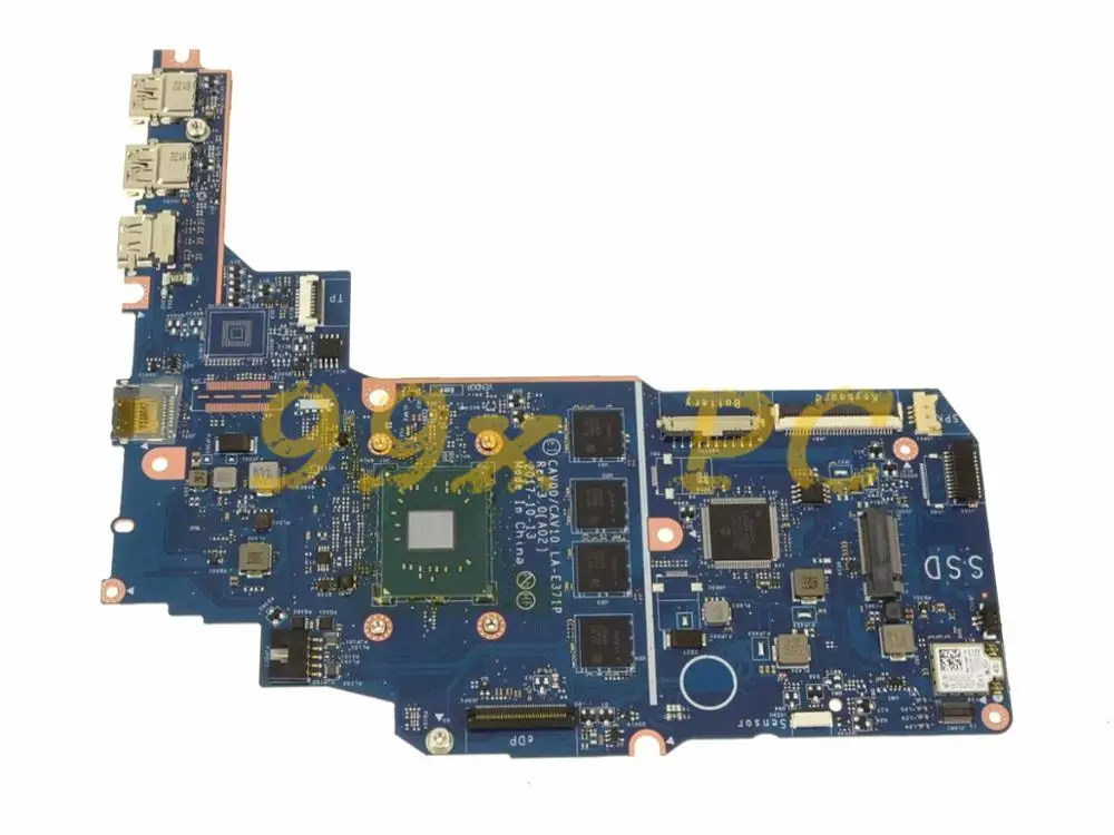 LAOKE материнская плата для ноутбука DELL широта 3189 с процессором N4200 4 Гб ОЗУ CN-04PYCN 04