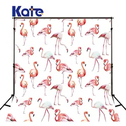 Kate цифровой печати hotography Фламинго фон для детей или вечерние фотографии дети фонов