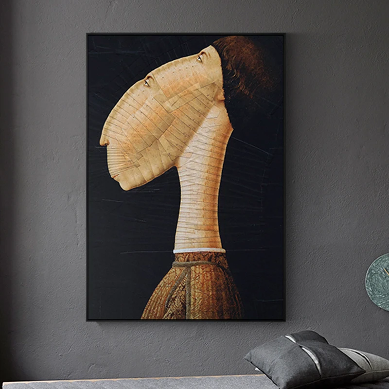 

Modern Cute Man Canvas Painting Art Interior Design Poster And Print On The Wall For Living Room Studio Cuadros Decoracion Salon