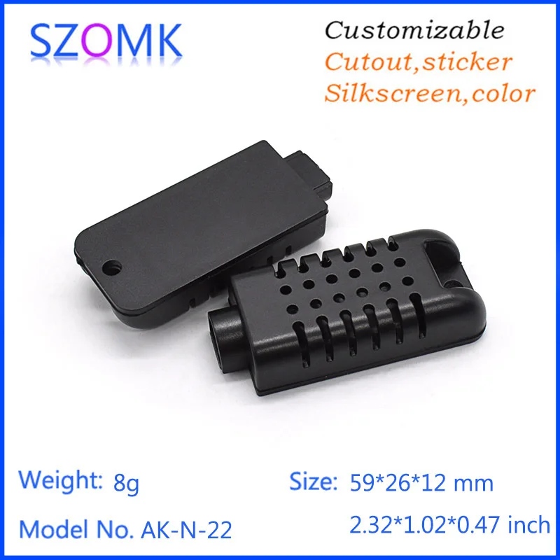 szomk small plastic enclosure electronics project box instrument enclosure control box Humidity sensor smoke detector (4).jpg
