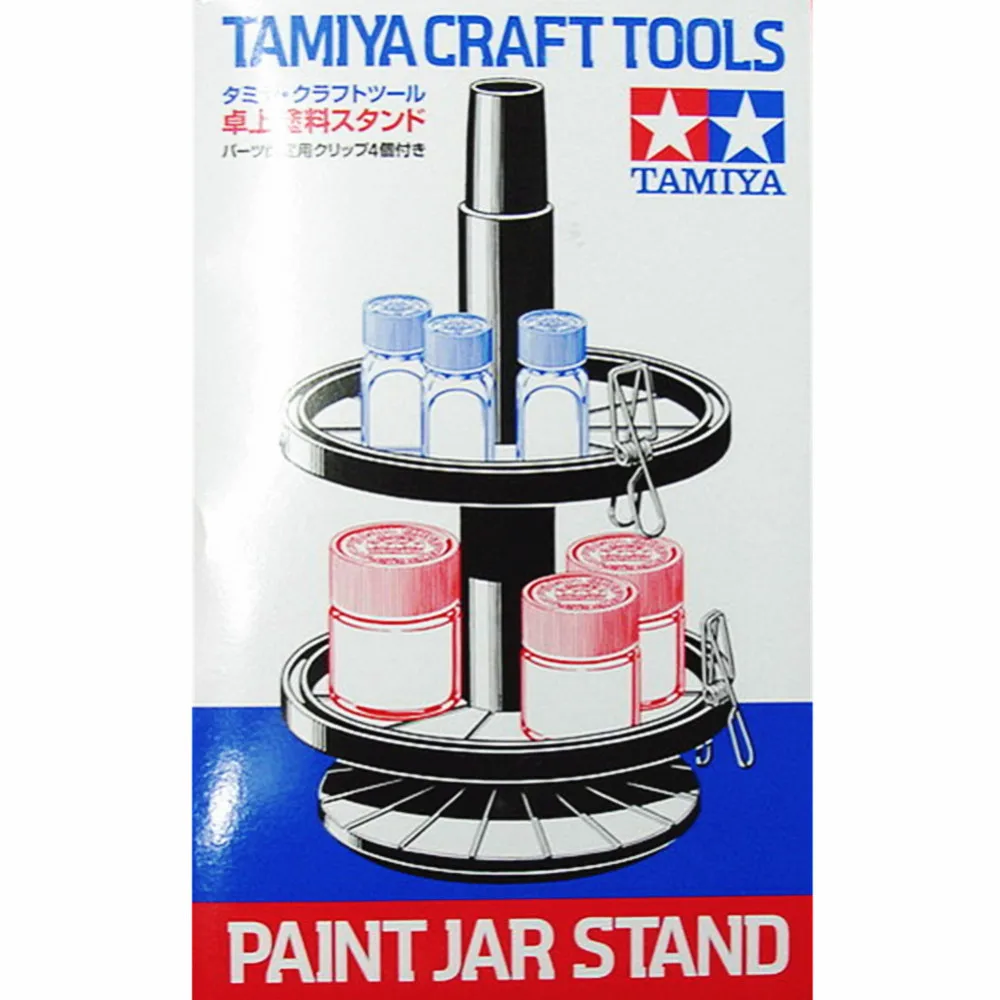 SST-Tamiya-74077-Mod-le-Peinture-Pot-Stand-Set-Hobby-Peinture-Artisanat-Outils-Accessoire (1)