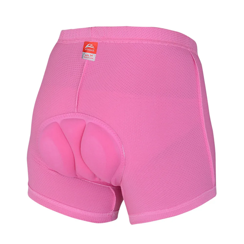 2019 Women's 3D padded cycling shorts mountain bike shorts shockproof cycling shorts cycling tights Uv protection 40MA9 (4)