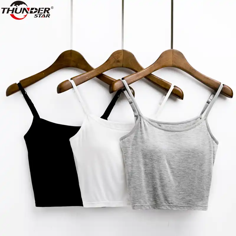 cropped cami bralette
