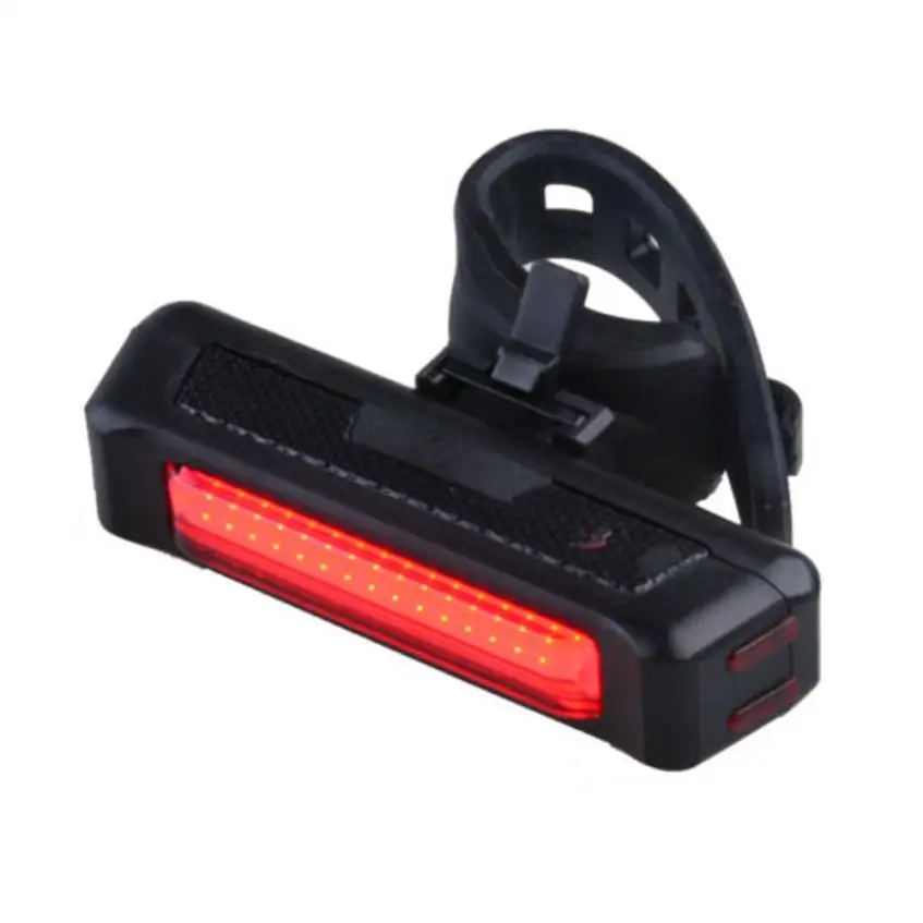 COB LED велосипедный велосипед передний задний фонарь USB Перезаряжаемый 6 режимов