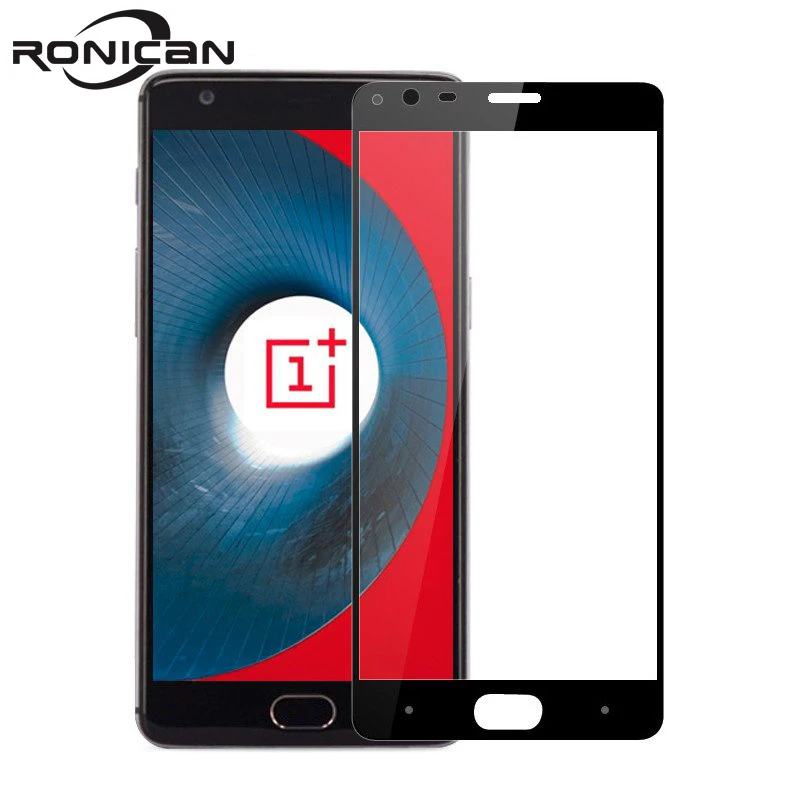 Оригинальное закаленное стекло oneplus 3 T защита для экрана t полное покрытие
