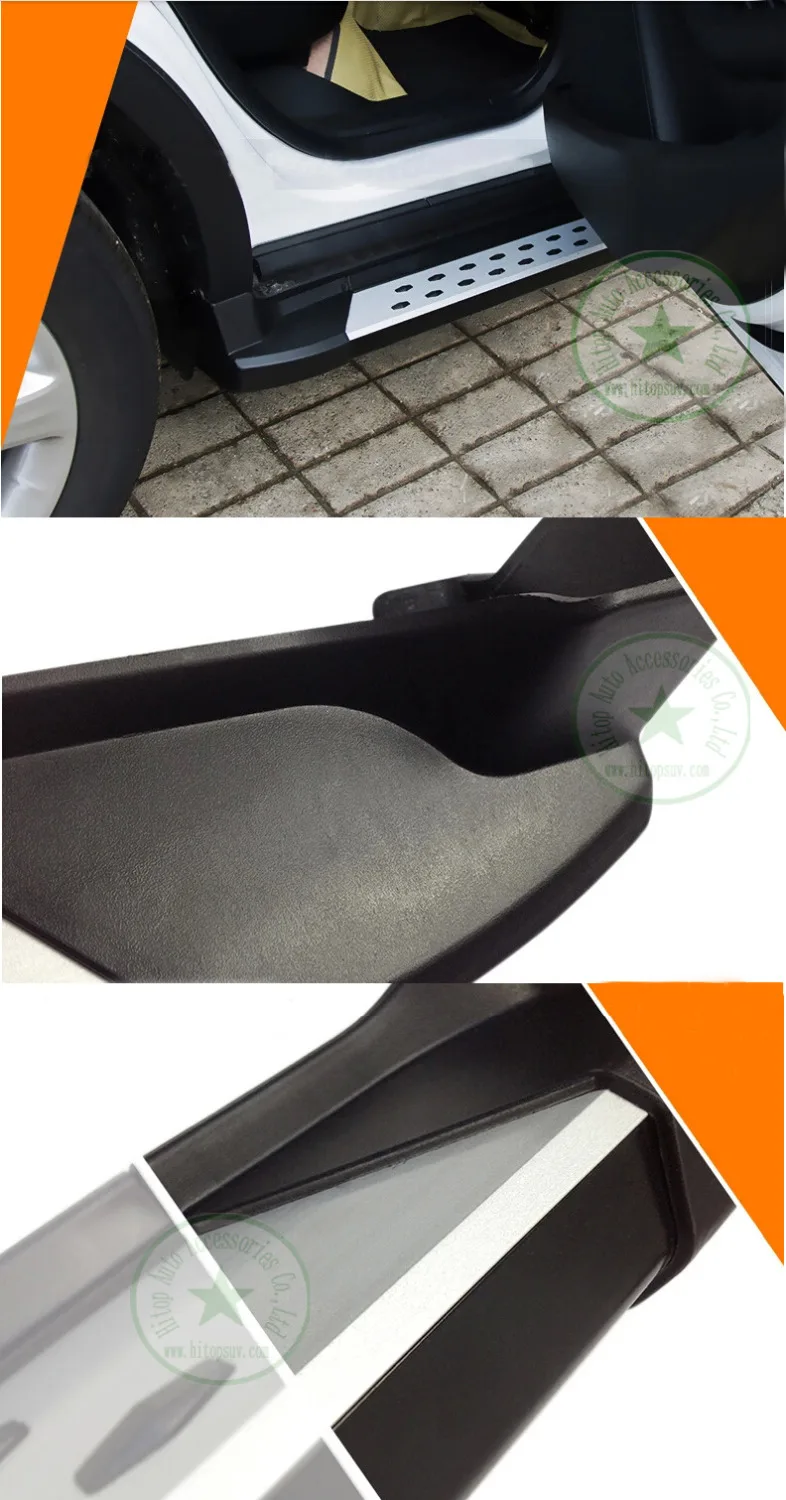 Горячая ходовая доска nerf бар педаль боковой шаг для Opel Mokka, ISO9001 Настоящее производство, алюминиевый сплав+ ABS, цена по акции