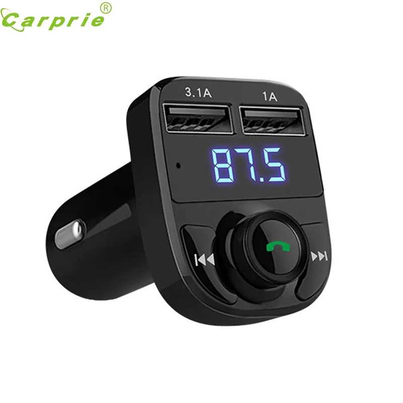 Автомобильный fm-трансмиттер с bluetooth дисплей Bluetooth Car kit MP3 плеер fm-трансмиттер Беспроводной радио адаптер USB Зарядное устройство