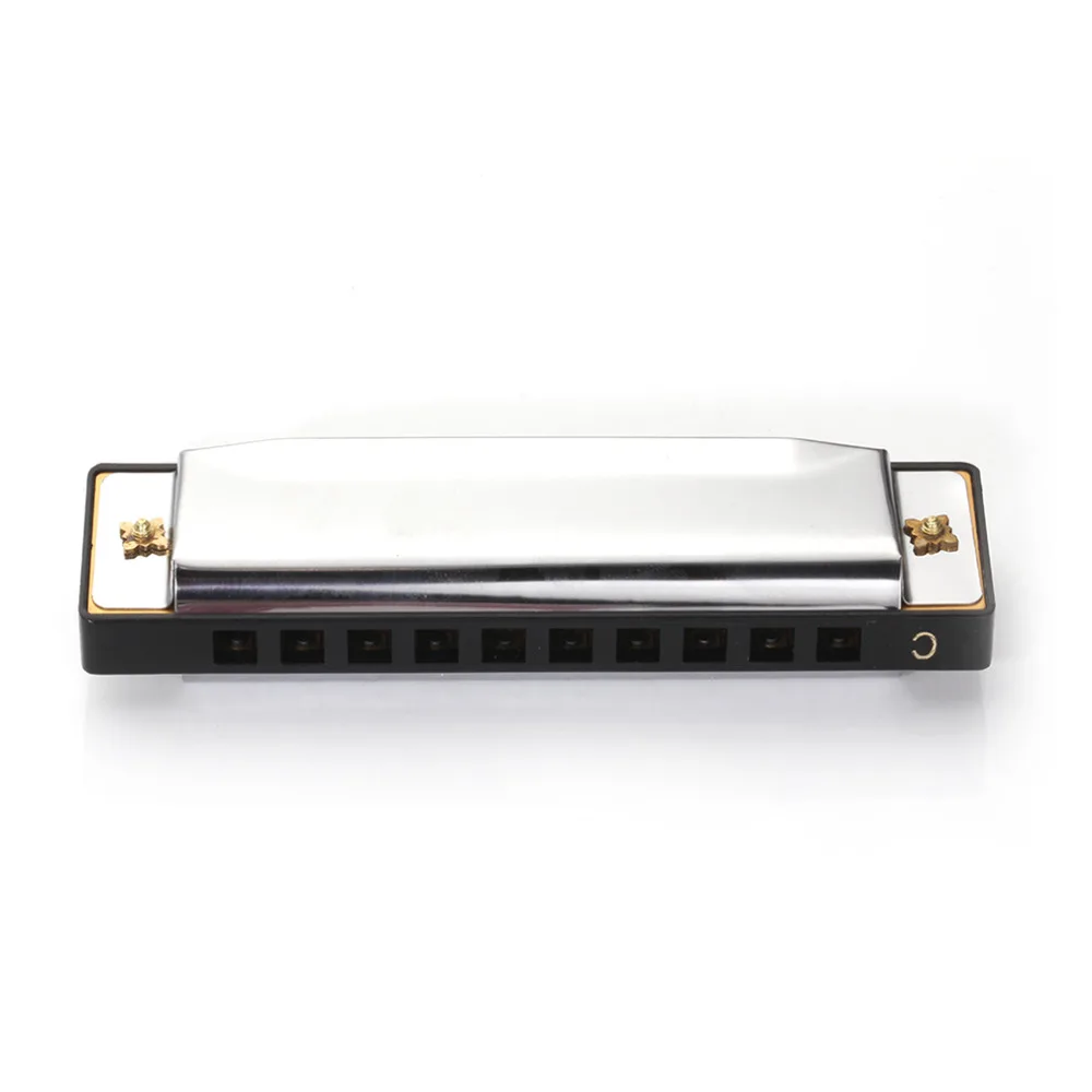 KONGSHENG 1pc Silver Swan Harmonica 10 Hole Key of C Mouth Organ for Blues Rock Jazz Folk Harmonicas with Packaging Box KONGSHENG 1pc Silver Swan Harmonica 10 Hole Key of C Mouth Organ for Blues Rock Jazz Folk Harmonicas with Packaging Box