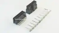 50セットマイクロ-フィットコネクタ3.0ミリメートル2 × 7ピン14 pウエハ直角プラスレセプタクルハウジングと端末43025/43045