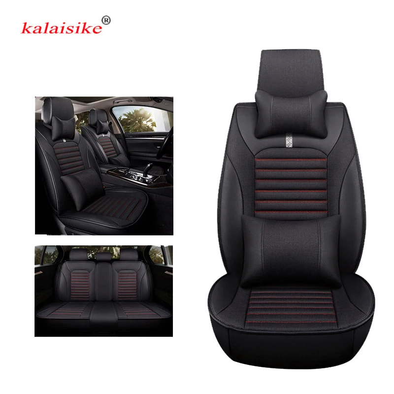Универсальные автомобильные Чехлы kalaisike для Mitsubishi Все модели lancer asx pajero carisma FORTIS