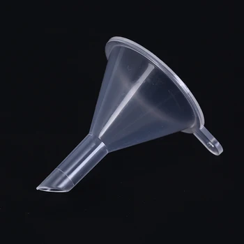 

12pcs Small Clear Mini Funnels Packaging Travel Tools for Empty Bottle Filling Perfumes Plastic Essential Oils Aromatherapy