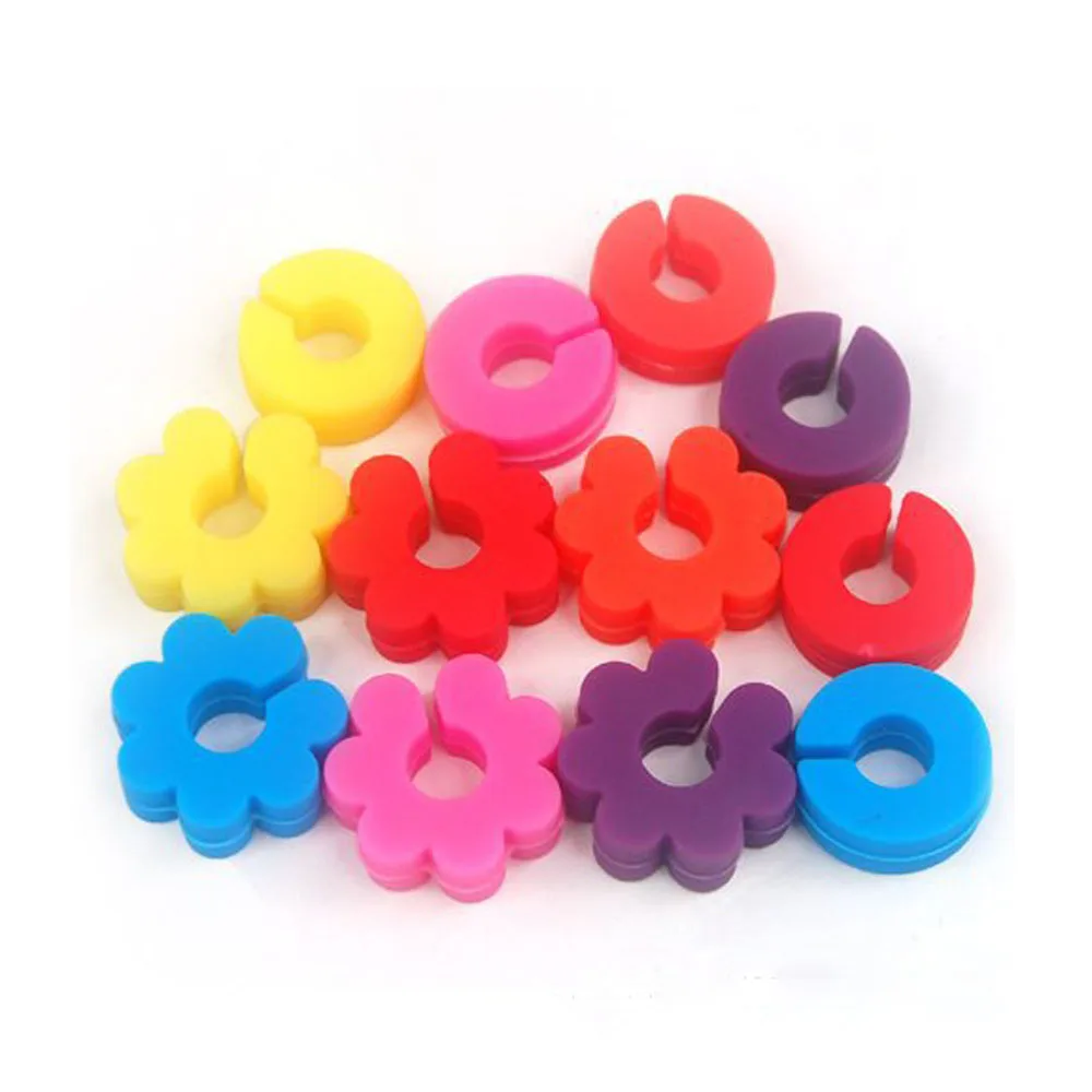 Round Style Wine Glass Marker Party Drink Cup Marker Tags Wedding Party