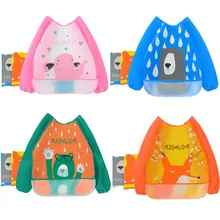 Детские нагрудники для младенцев; тканевый комбинезон с длинными рукавами; водонепроницаемый комбинезон для малышей; шарф для малышей; накидка для кормления; аксессуары для кормления младенцев