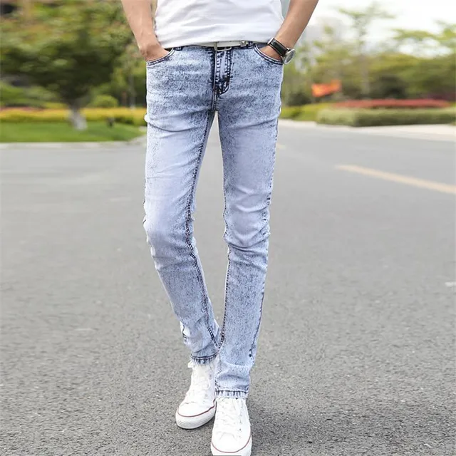 Light blue fitted jeans Clearance