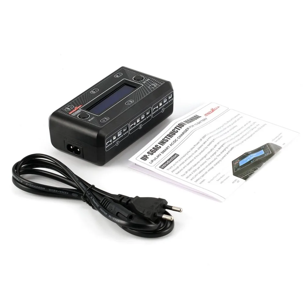 

Ultra Power UP-S6 3.7 v LiPo / LiHV Battery Charger MICRO MX JST mCPX USB Charging Port LCD Display For RC Drone Quadcopter ht