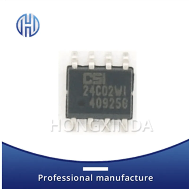 10 шт. 24C02W1 24C02WI CSI24C02W1 CAT24C02WI GT3 Инкапсуляция/Упаковка: SOP 8|Аксессуары для батарей и