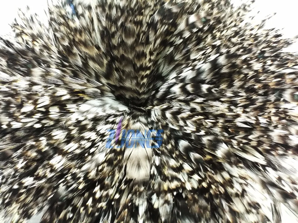 900 шт 12-15 см натуральный цвет гризли полоса Курица Петух оперение перья для изготовления ювелирных изделий