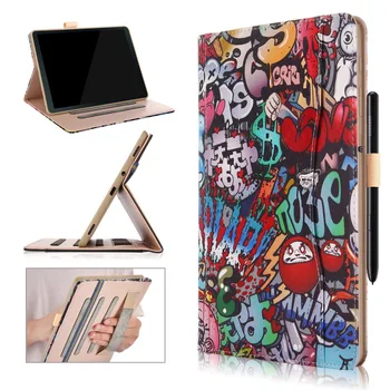 

Case For Samsung Galaxy Tab S4 10.5 T830 T835 SM-T830 SM-T835 10.5" Smart Cover Funda Tablet Hand Strap Shell