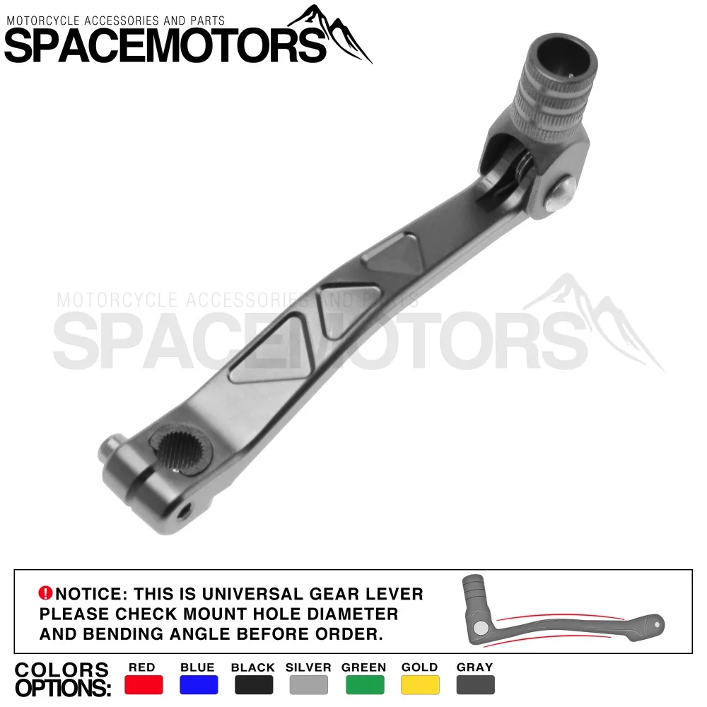 50-250cc мотоцикл рычаг переключения передач для мотокросса Байк ATV CNC алюминиевый чейнджер универсальный для CRF TTR CR YZ тюнинг частей