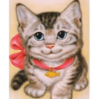 

Diamond Painting Poes Full Square 5D DIY Diamond Embroidery Mosaic Crafts Decoration dimond painting Cat Animal Fish Decor