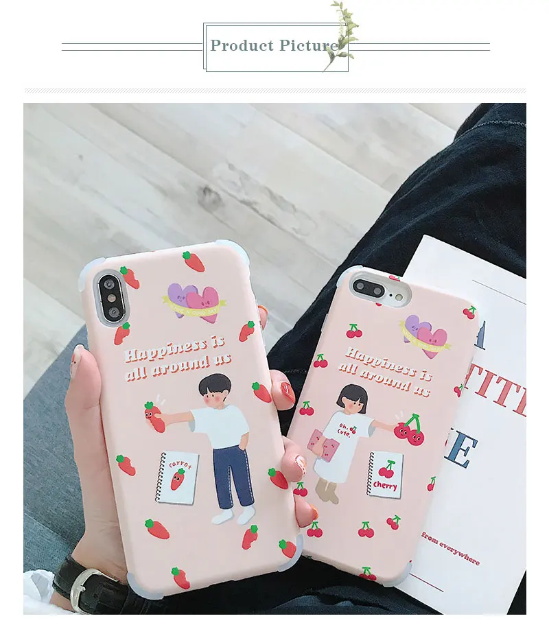 Boy Girl Hard Acrylic Case For iPhone 8 8plus 7 7 Plus Phone Case For iphone 6 s 6s Plus X XR XS Max Cases Cover Funda Capinha   (10)