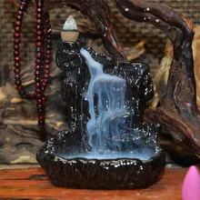 Креативный домашний декор горная горелка для благовоний с Горным водопадом керамическая палочка для благовоний курильница конусная горелка с обратным потоком для ароматерапии